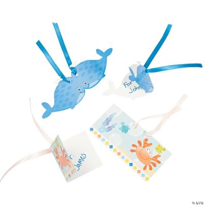 Under The Sea Boy Favor Tags