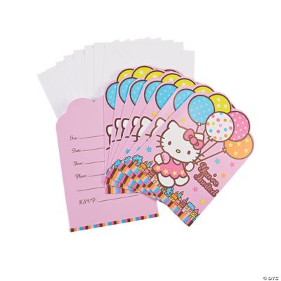 Hello Kitty® Balloon Dreams Invitations