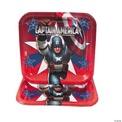 Captain America™ The First Avenger Square Dinner Plates