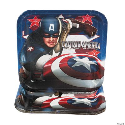 Captain America™ The First Avenger Square Dessert Plates
