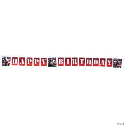 Captain America™ The First Avenger Plastic Banner