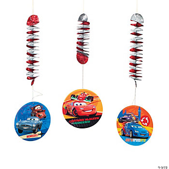 Lightning Mcqueen Birthday Party on Cars 2   Dangling Spirals   Oriental Trading
