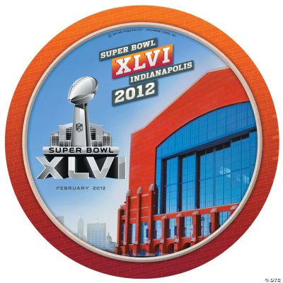 Super Bowl 2012 Banquet Plates