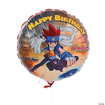 Beyblade Birthday Party on Beyblade  Metal Fusion Mylar Balloon   Oriental Trading