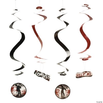 Zombie Party Dangling Swirls
