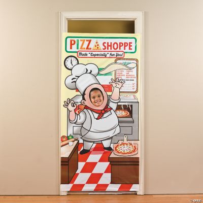 Pizza Party Photo Door Banner