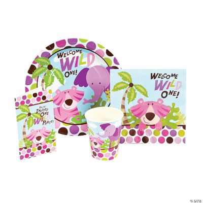 Safari Girl Tableware & Invitations