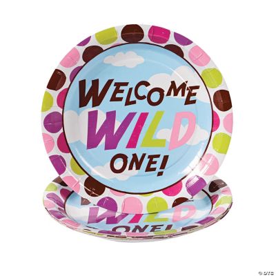 Safari Girl Dessert Plates