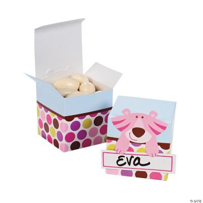 Safari Girl Favor Boxes