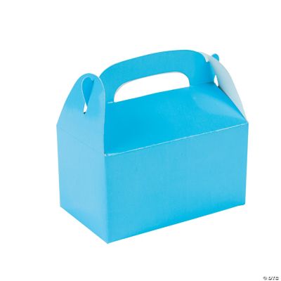 Mini Blue Treat Boxes