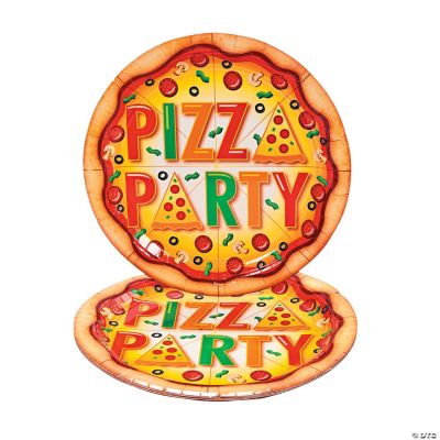 Pizza Party Banquet Plates