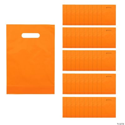 Orange Plastic Bags