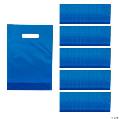 Blue Plastic Bags