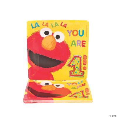 Sesame Street® Elmo’s 1st Birthday Dinner Plates
