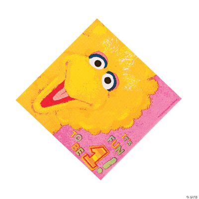 Sesame Street® 1st Birthday Big Bird Luncheon Napkins