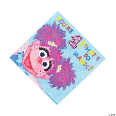 Abby Cadabby Sesame Street® 1st Birthday Luncheon Napkins