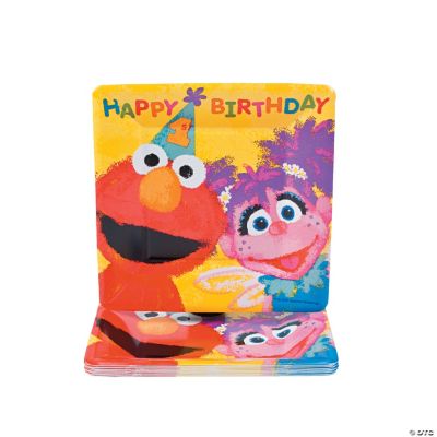 Sesame Street™ 1st Birthday Dessert Plates