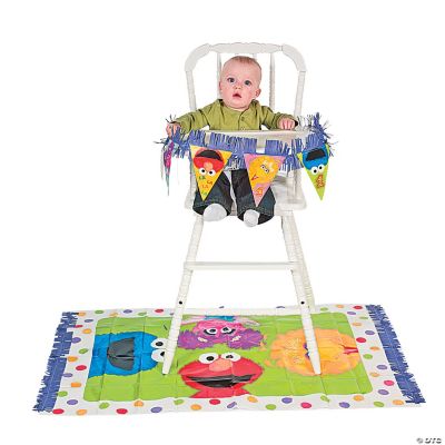 Sesame Street® 1st Birthday High Chair Decorating Kit