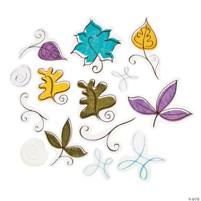 Autumn Leaves Window Clings