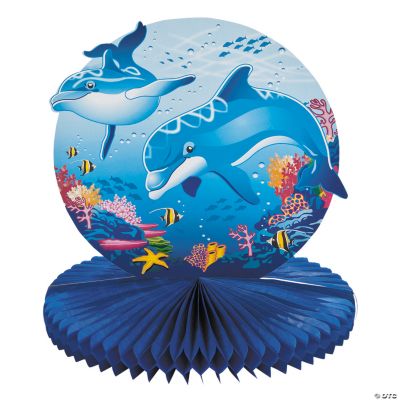 Dolphin Party Tissue Centerpiece