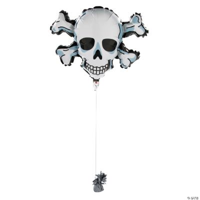 Skull & Crossbones Mylar Balloon