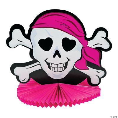 Pink Pirate Tissue Centerpiece