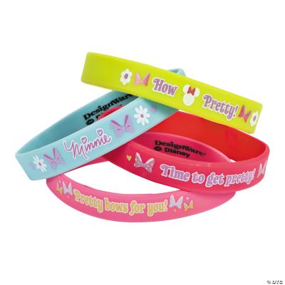 Minnie Mouse’s Bow-Tique Rubber Bracelets