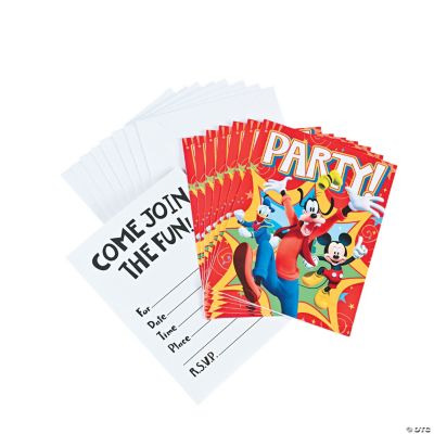 Mickey & Friends Invitations