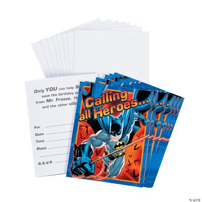 Batman™ Heroes Invitations