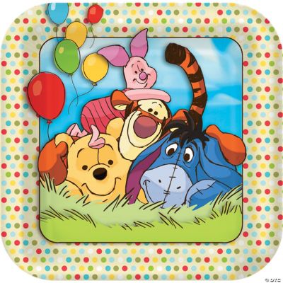 Pooh & Pals Dessert Plates