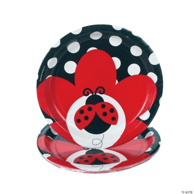 Ladybug Fancy Dessert Plates