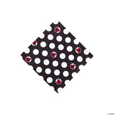 Ladybug Fancy Beverage Napkins