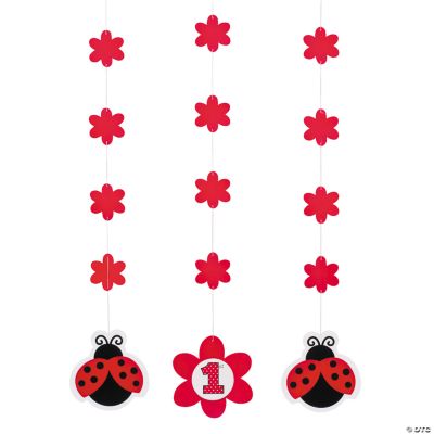 Ladybug Fancy Hanging Cutouts
