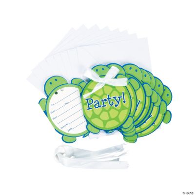 Mr. Turtle Invitations
