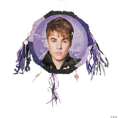 Justin Bieber Pull String Pop-Out Piñata