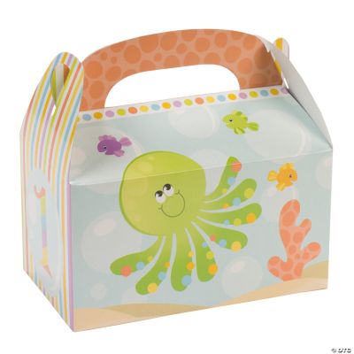 Under The Sea 1st Birthday Treat Boxes