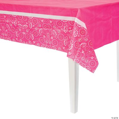 Pink Cowgirl Table Cover