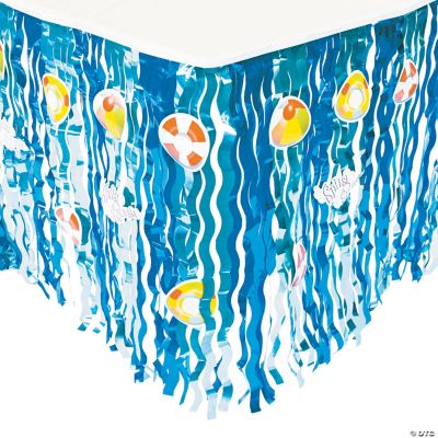 Pool Party Tableskirt With Cutouts