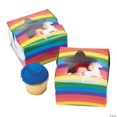 Unicorn Cupcake Boxes