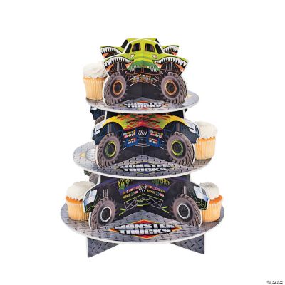 Monster Trucks Cupcake Holder