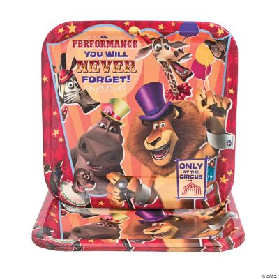 Madagascar 3 Dinner Plates