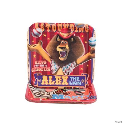 Madagascar 3 Dessert Plates