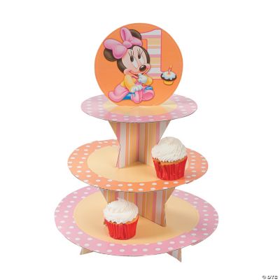 Minnie’s 1st Birthday Tiered Cupcake Holder