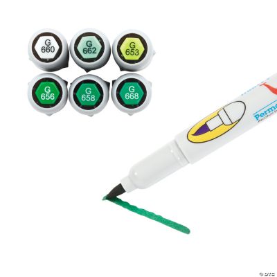Marvy Uchida® Le Plume Green Alcohol Markers