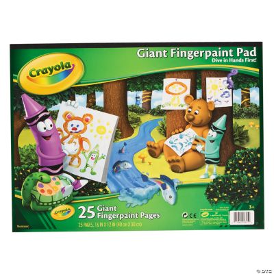 Crayola® Giant Finger Paint Pad