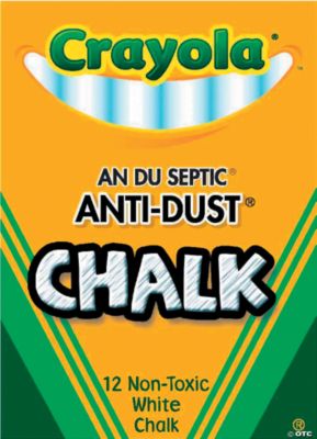 Crayola® Anti-Dust® 12-Pc. White Chalk