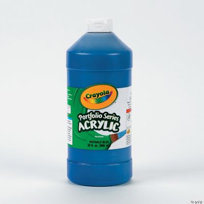 Crayola® Portfolio® Series Acrylic Colors Quarts - Phthalo Blue