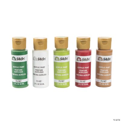 Acrylic Paint Set – Christmas Colors