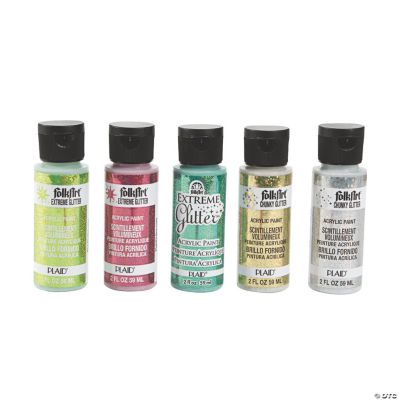 Acrylic Paint Set – Christmas Glitter