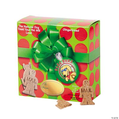 Bark Bars® Gingerbread Dog Treats In Polka Dot Box